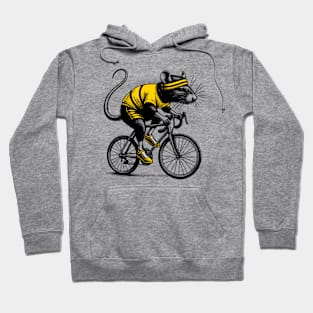 Cute Cycling Rat Hoodie